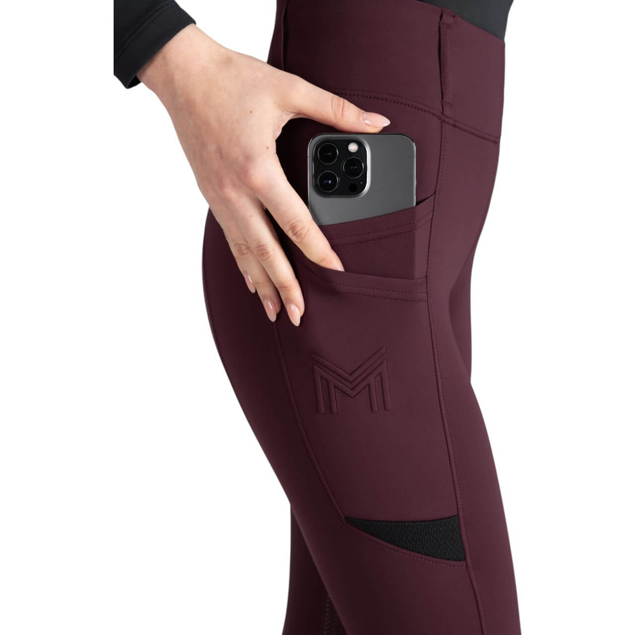 Reitleggings Damen Full-Grip Tech Damenreitleggings