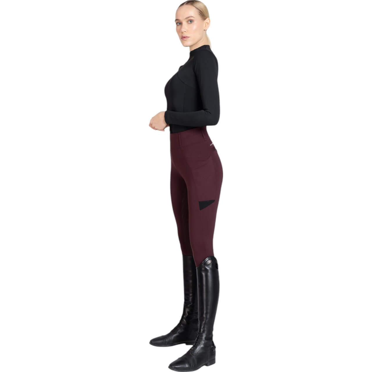 Reitleggings Damen Full-Grip Tech Damenreitleggings