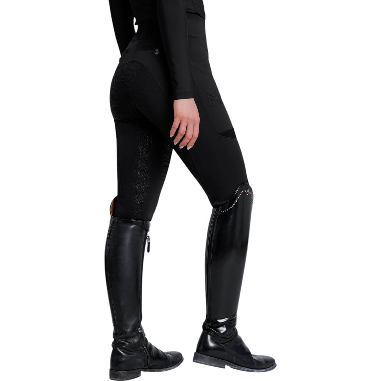 Reitleggings Damen Full-Grip Tech Damenreitleggings