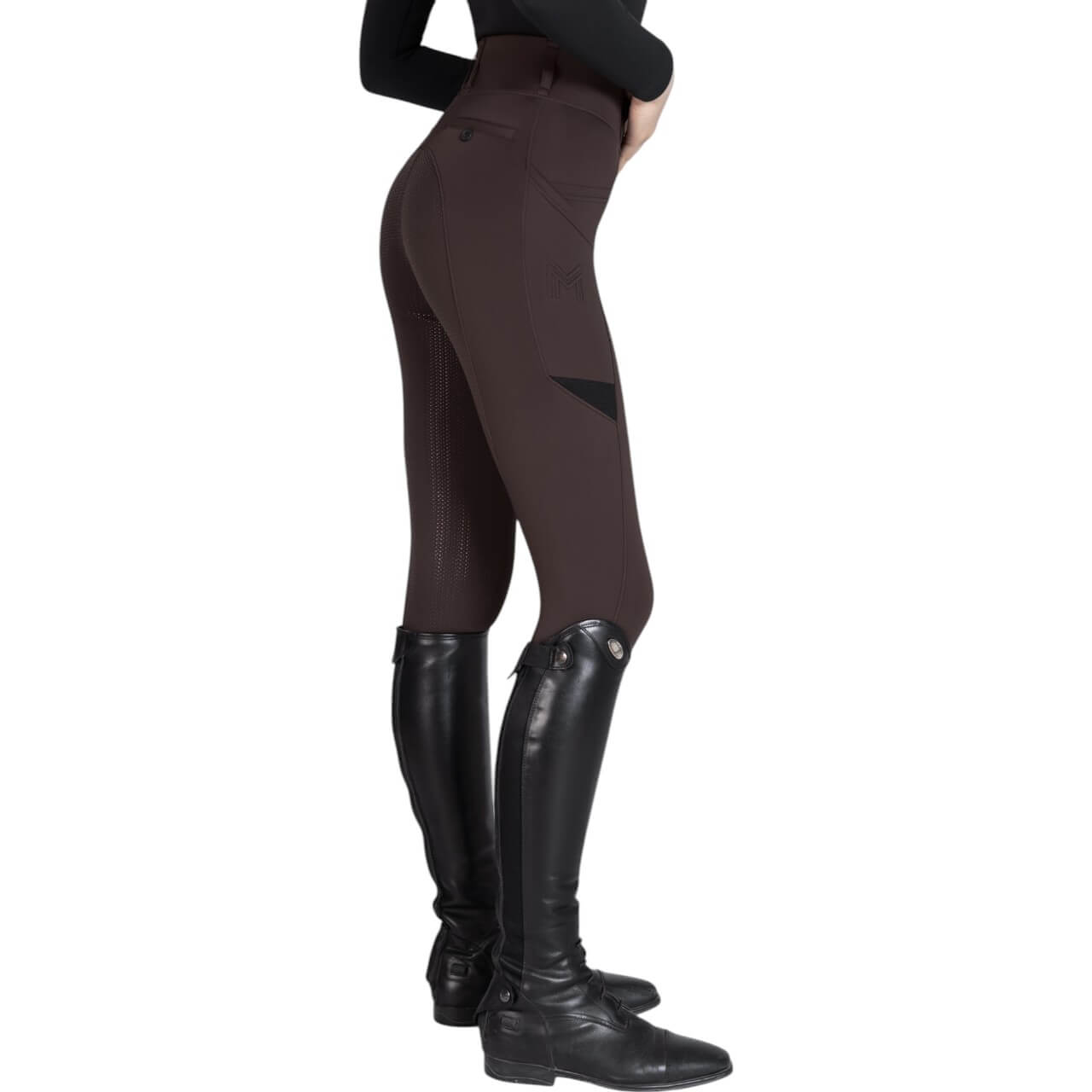 Reitleggings Damen Full-Grip Tech Damenreitleggings