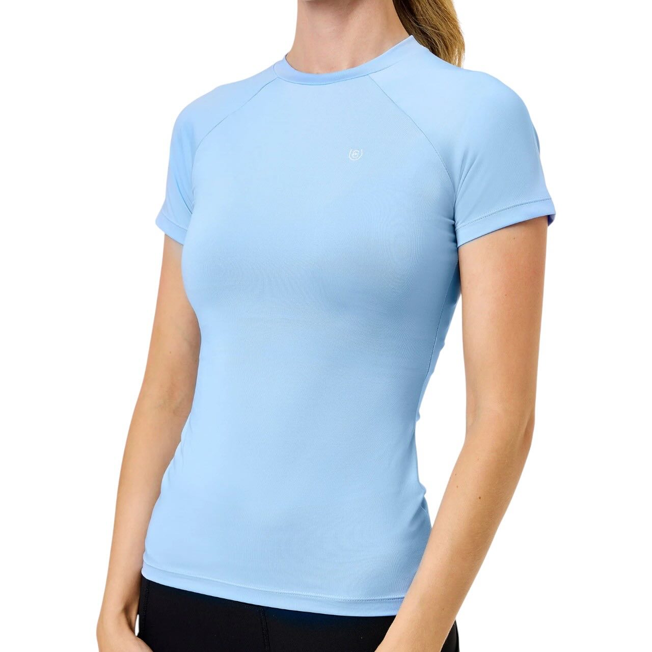 Baselayer Damen Kurzarm Dynamic Midsummer Blue Short Sleeve