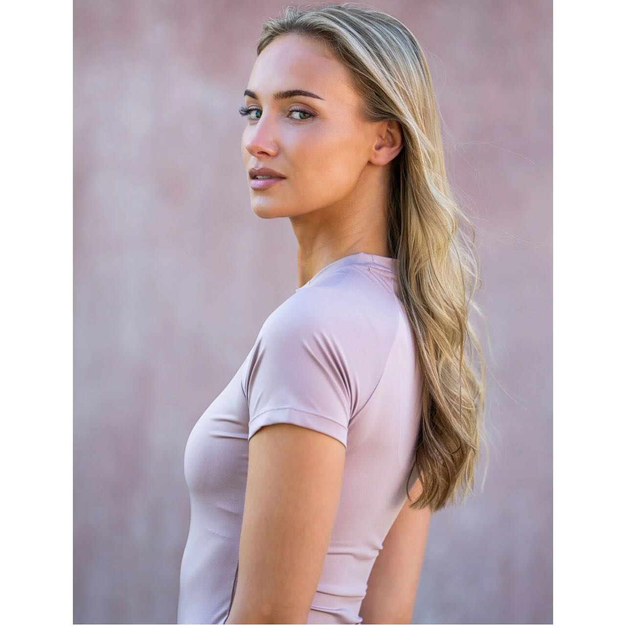 Baselayer Damen Kurzarm Dynamic Midsummer Blush Short Sleeve