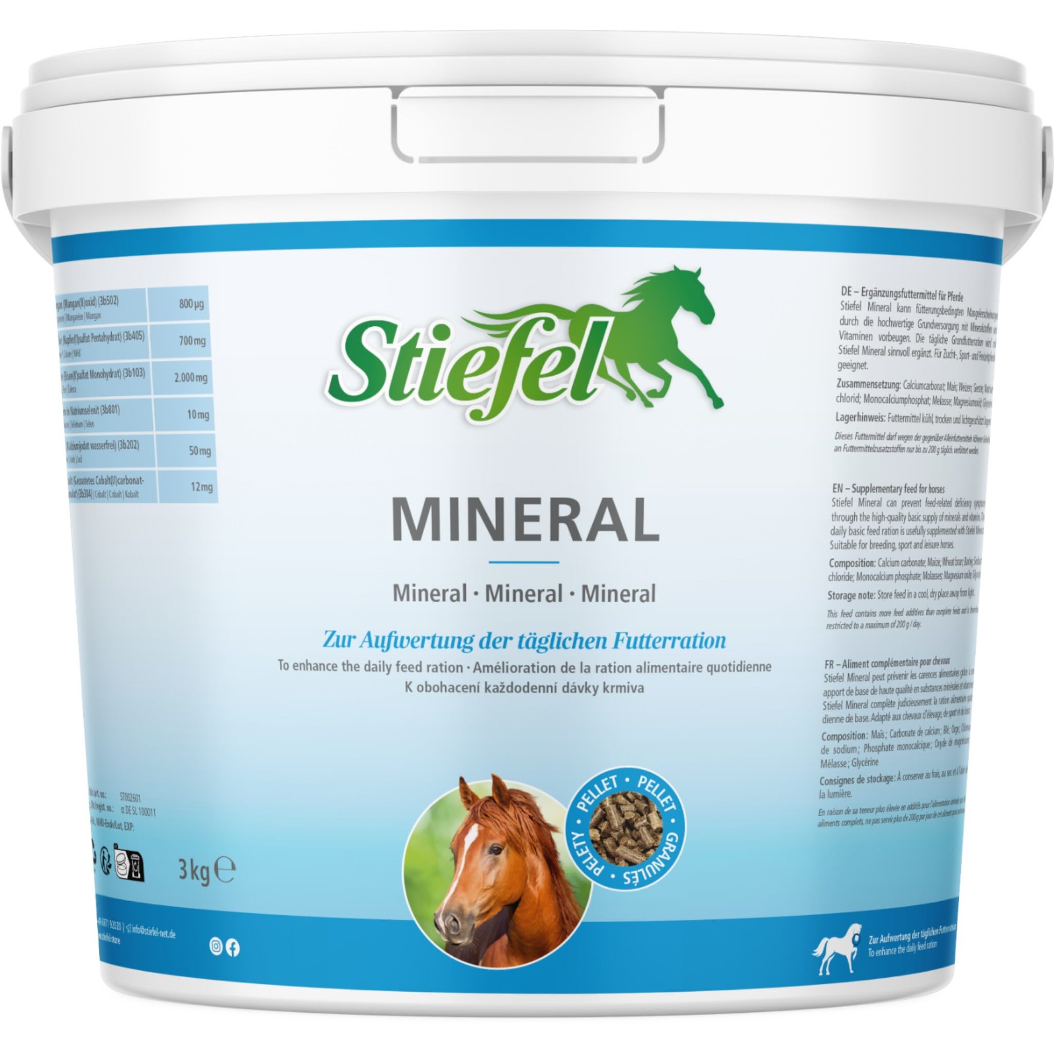 Mineral Zusatzfutter Nahrungsergänzungsmittel