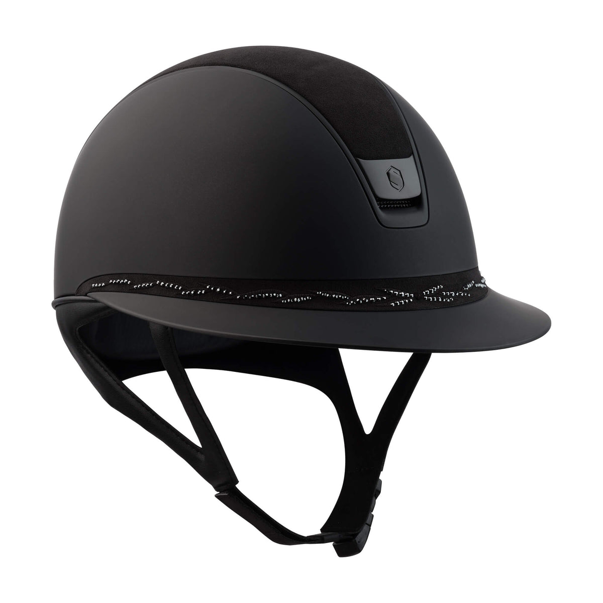 Reithelm Miss Shield Shadowmatt 2.0 Black Flower Swarovski Black