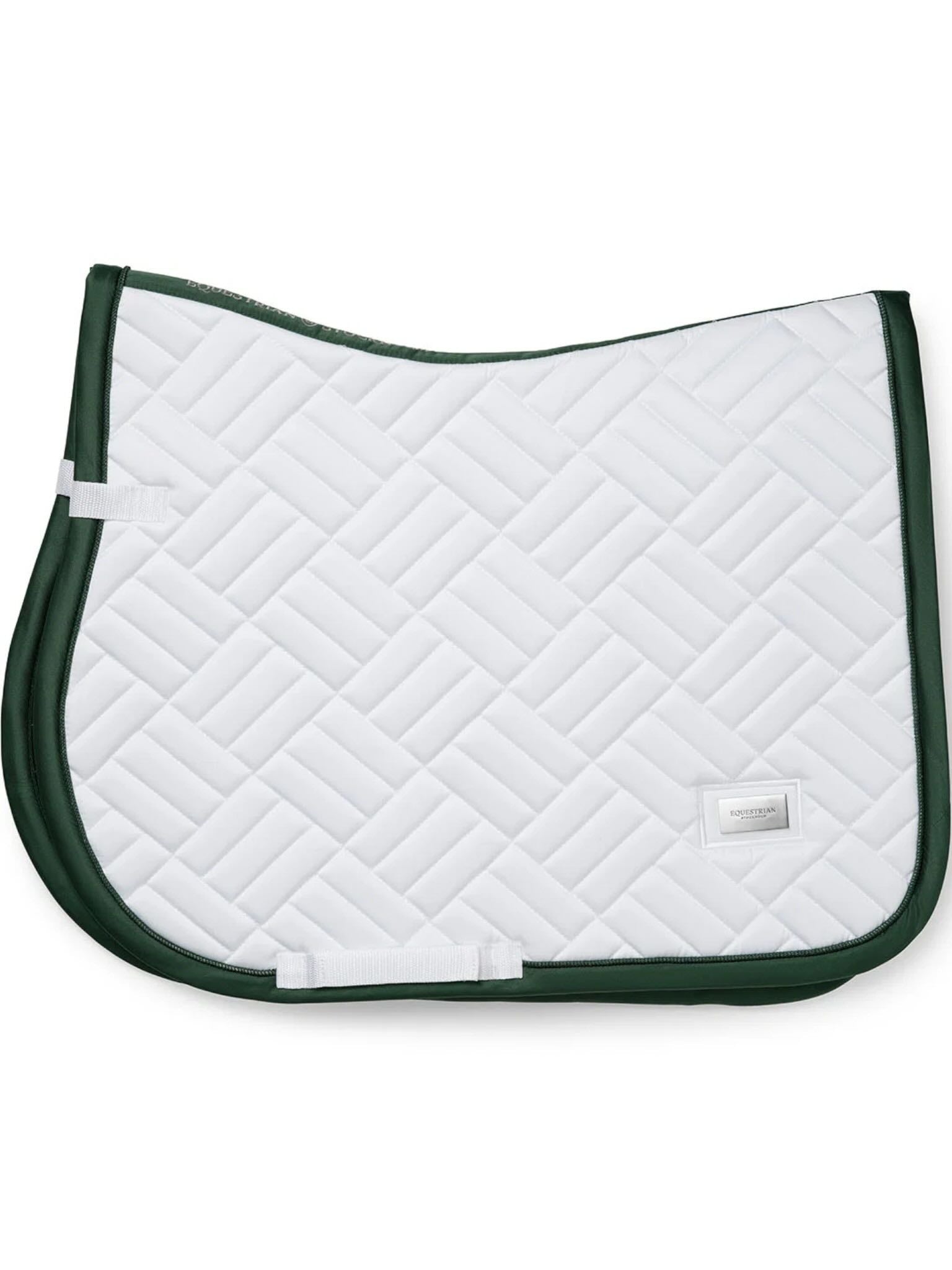 Springschabracke Modern White Sycamore Green Schabracke