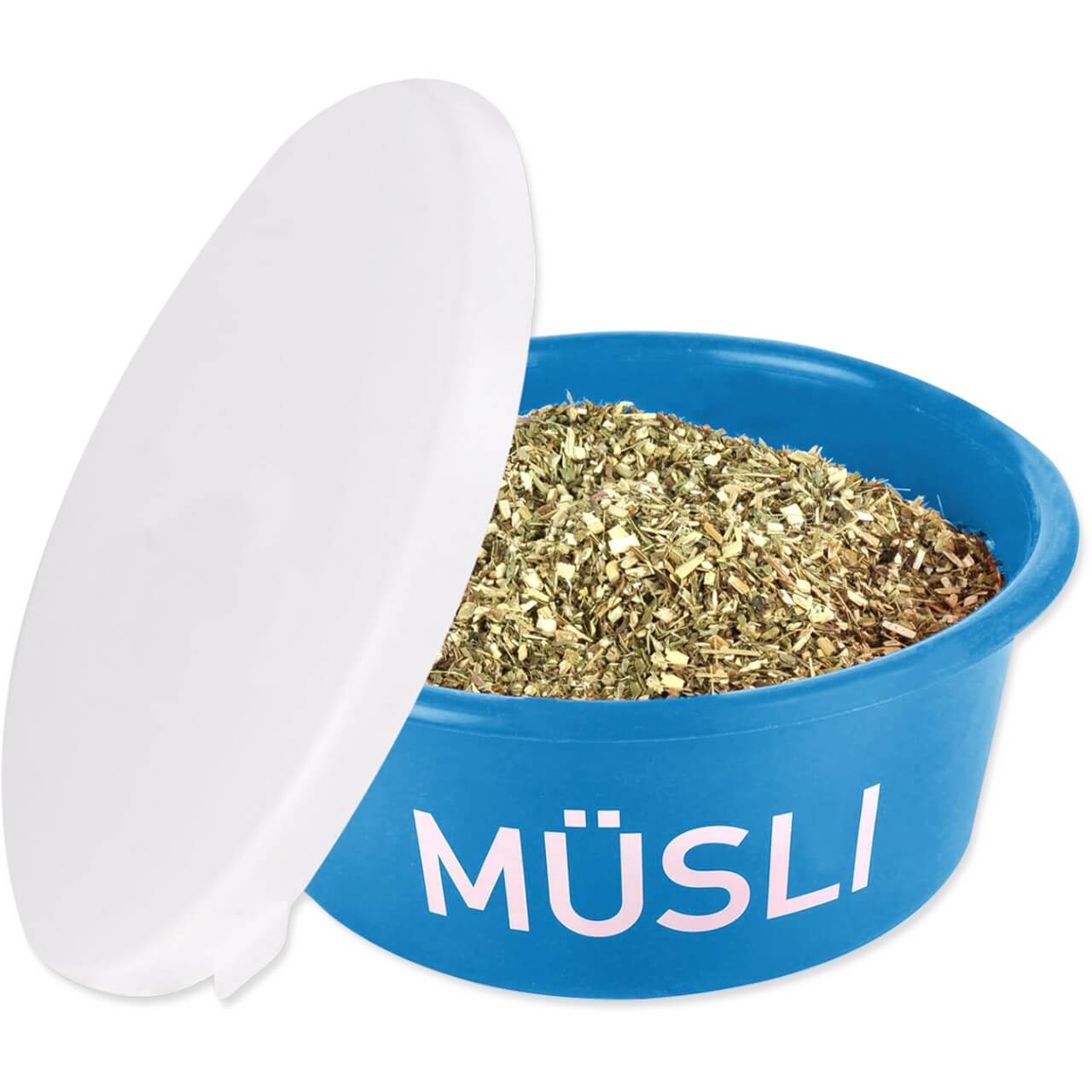 Müsli-Schale mit Deckel Futterschüssel