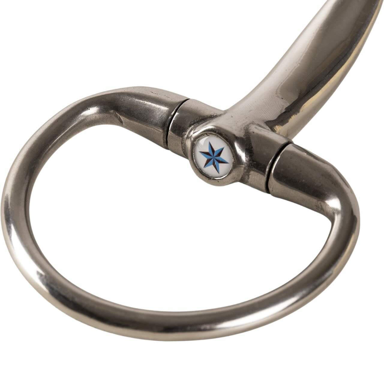 Olivenkopftrense einfach gebrochen Stainless Steel Gebiss