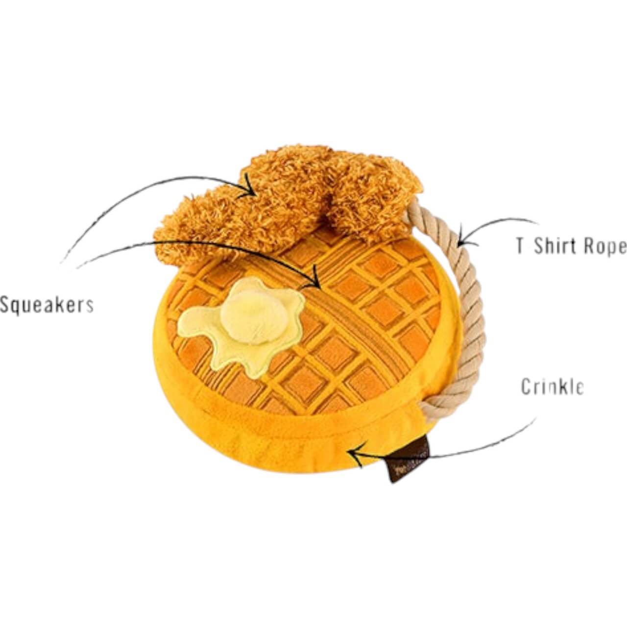 Hundespielzeug Plush Toy Barking Brunch