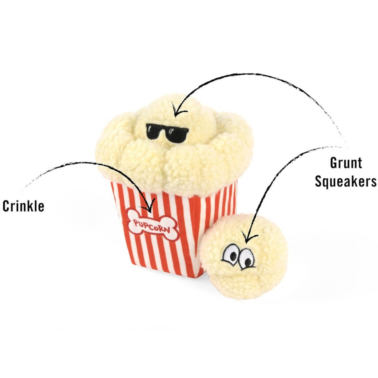 Hundespielzeug Plush Toy Hollywoof Cinema Collection