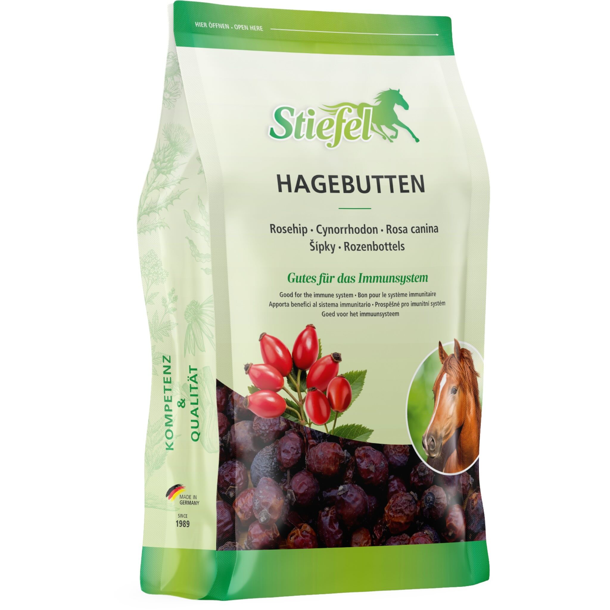 Pferd Hagebutten Ergänzungsfuttermittel
