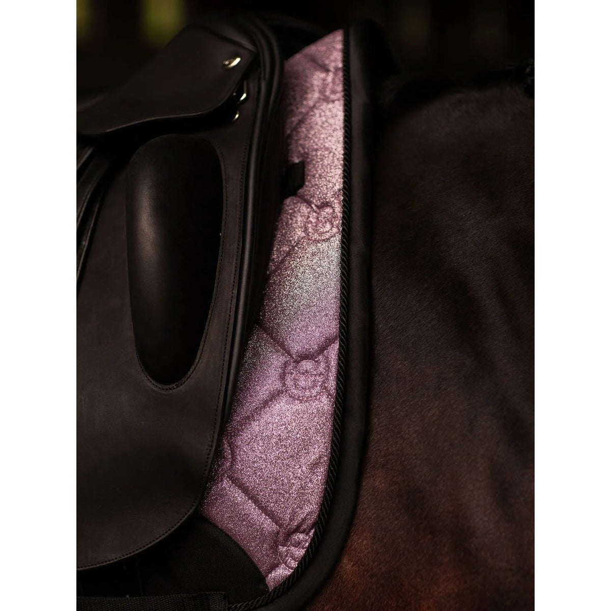 Dressurschabracke Pink Glimmer Schabracke