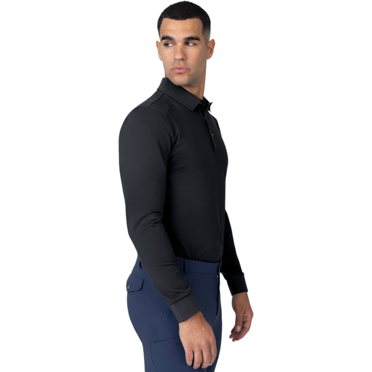 Polo-Shirt Herren Langarm Volt Shirt