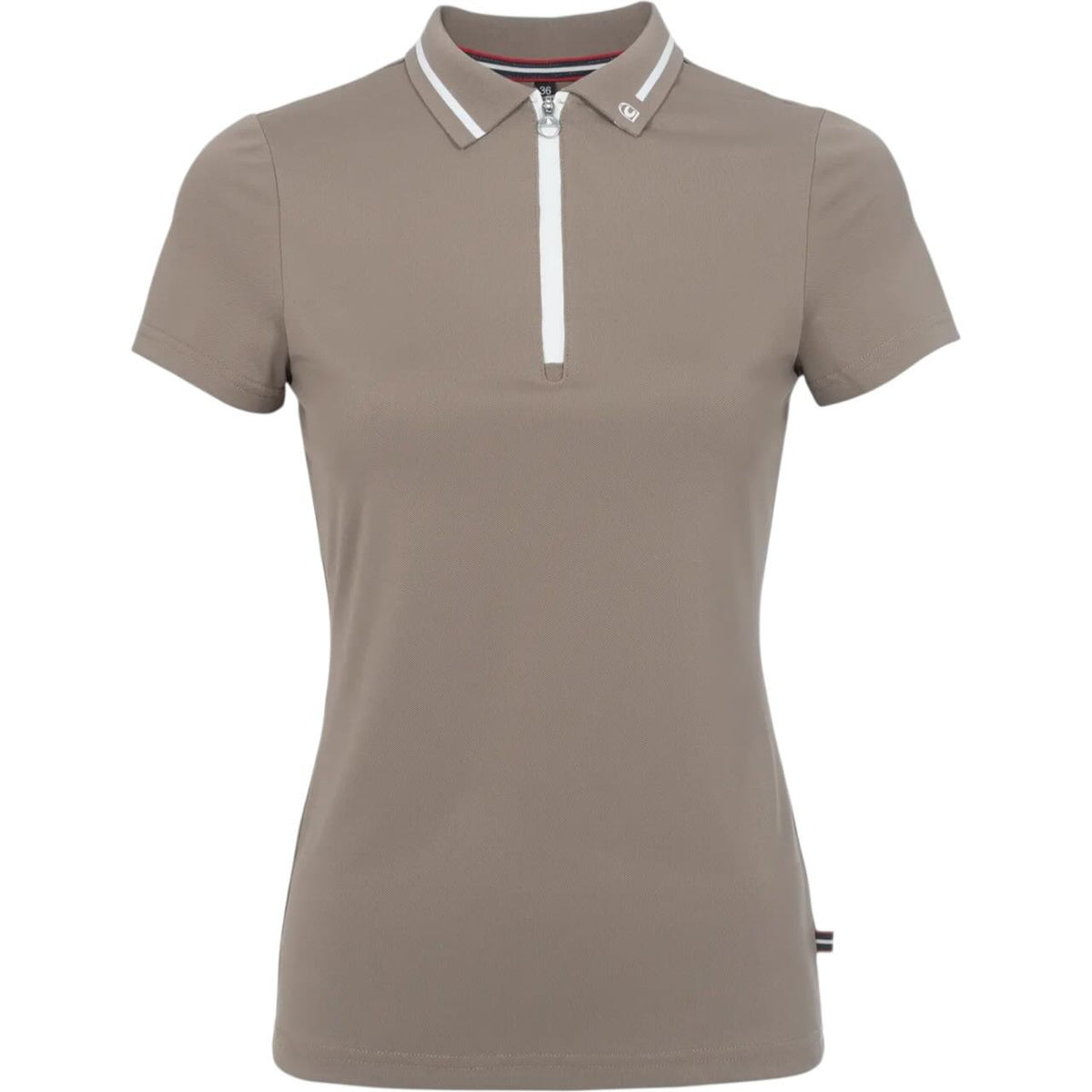 Cavallo Poloshirt Damen CAVALBYLA FS 2026 Damenshirt, Mocha Latte, Produkt allein.