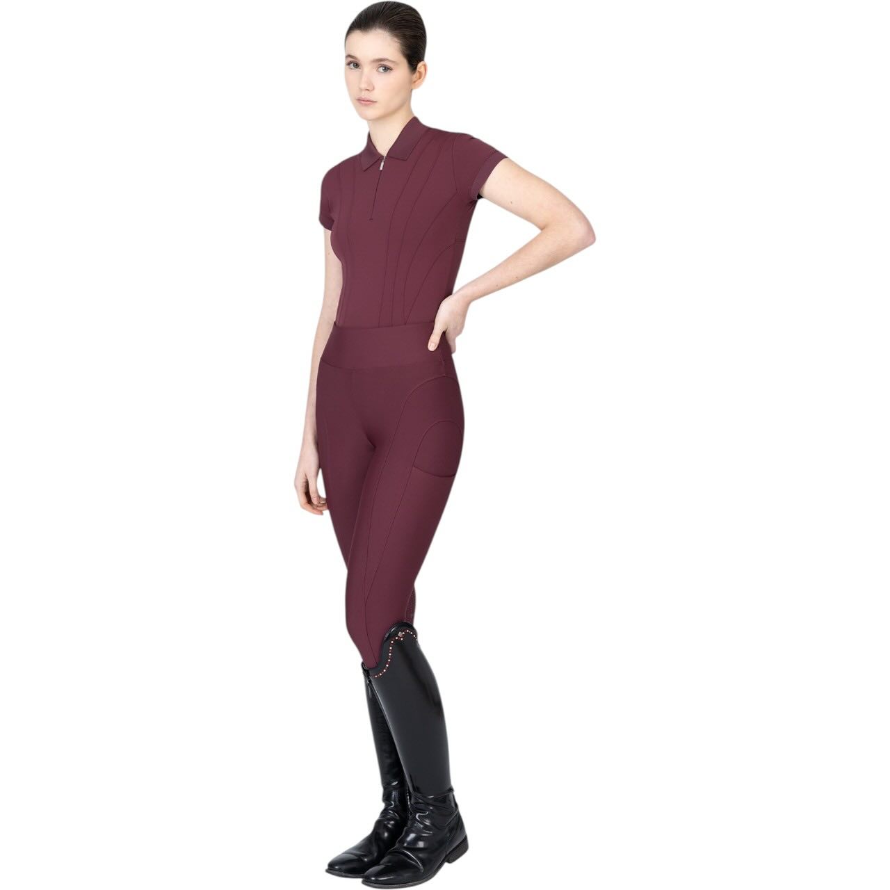 Poloshirt Damen Kurzarm Arc T-Shirt