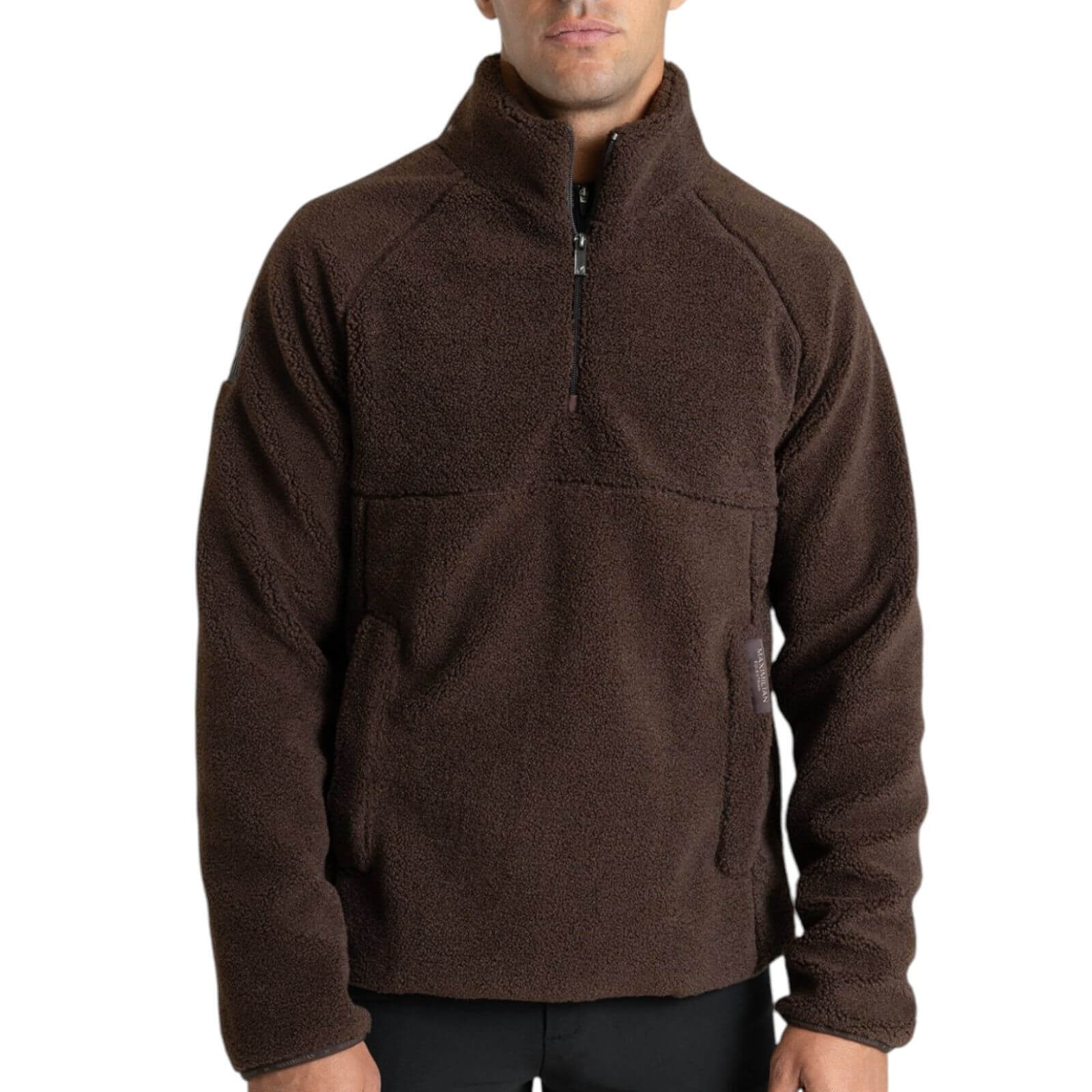 Pullover Unisex Clan Teddy Halfzip Hoodie