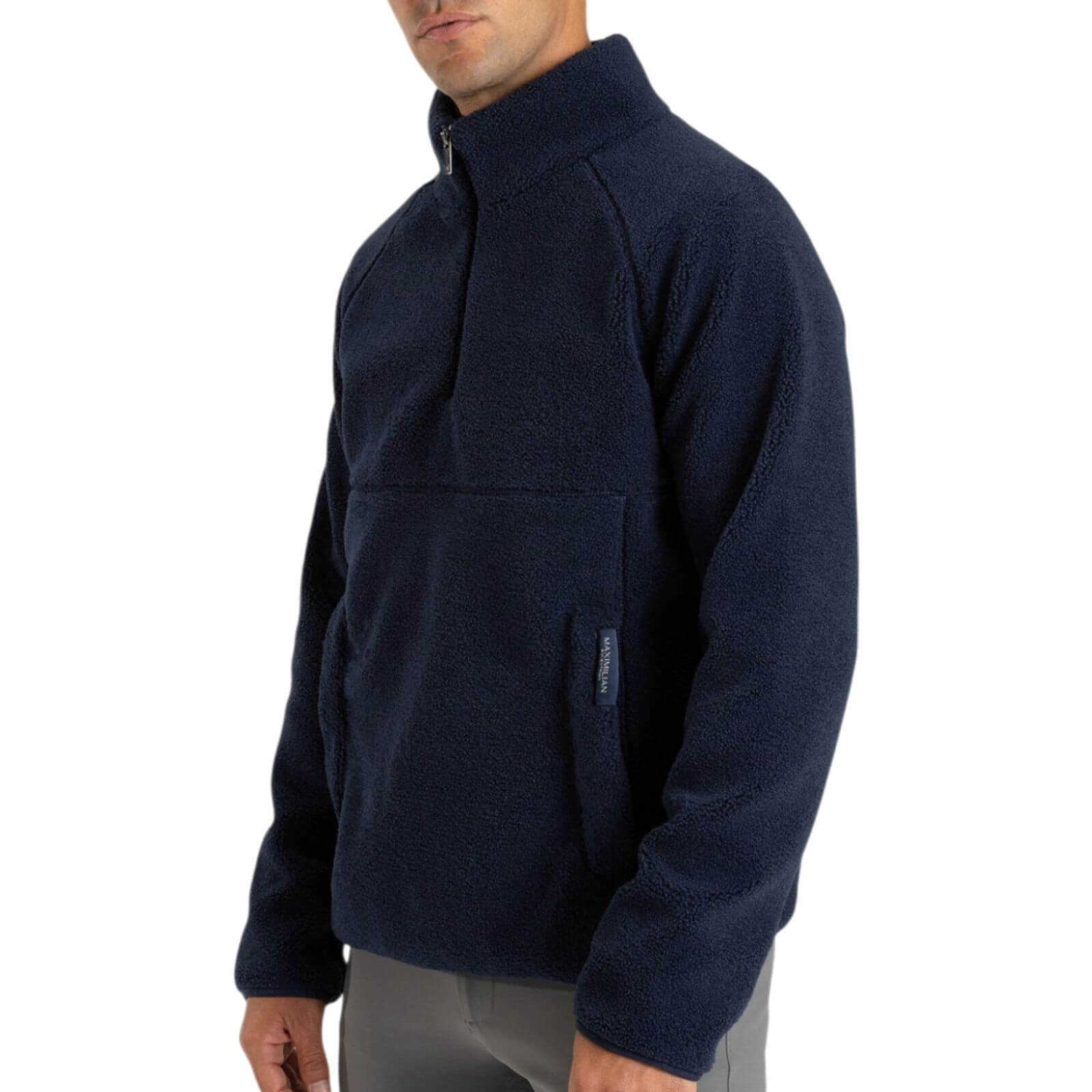 Pullover Unisex Clan Teddy Halfzip Hoodie