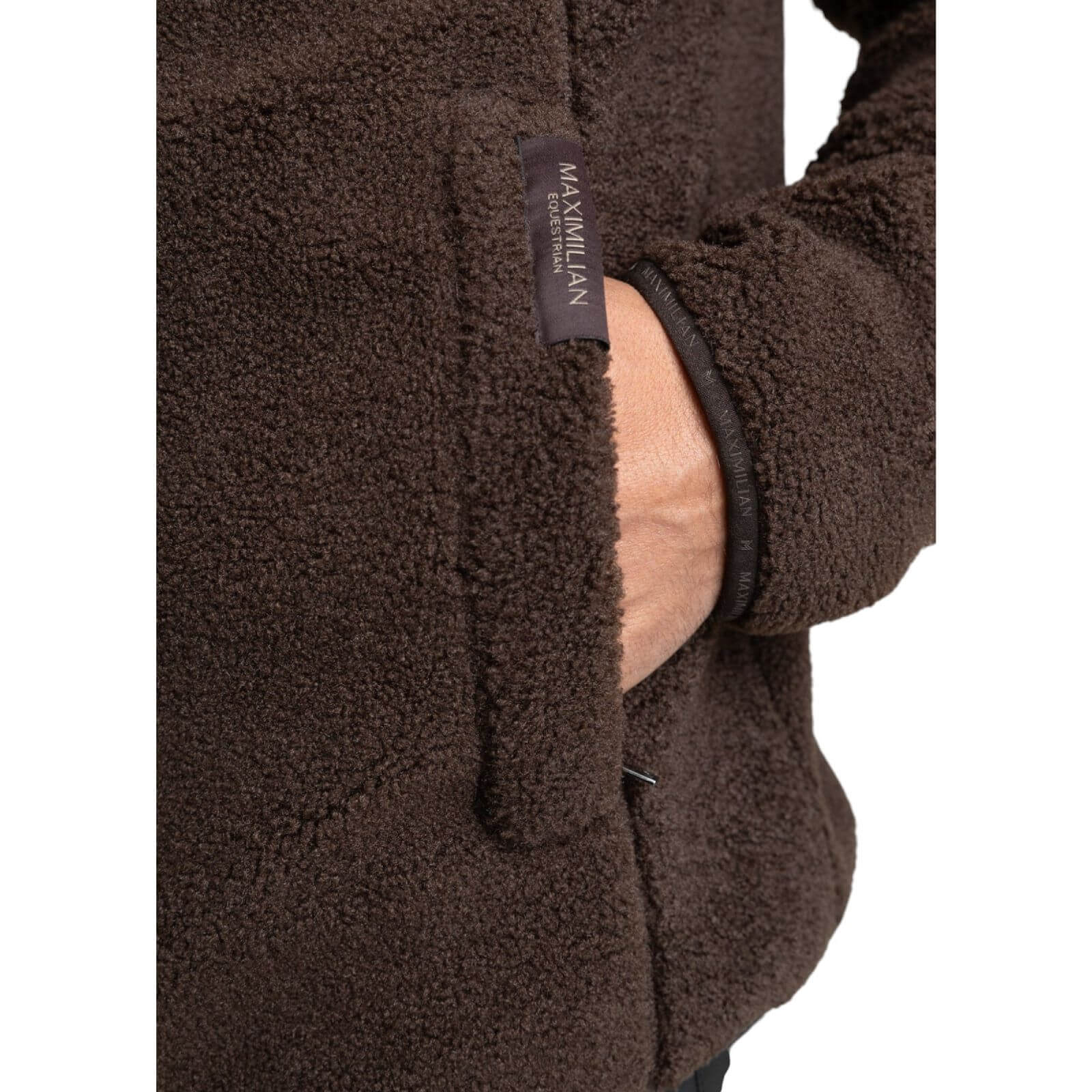 Pullover Unisex Clan Teddy Halfzip Hoodie