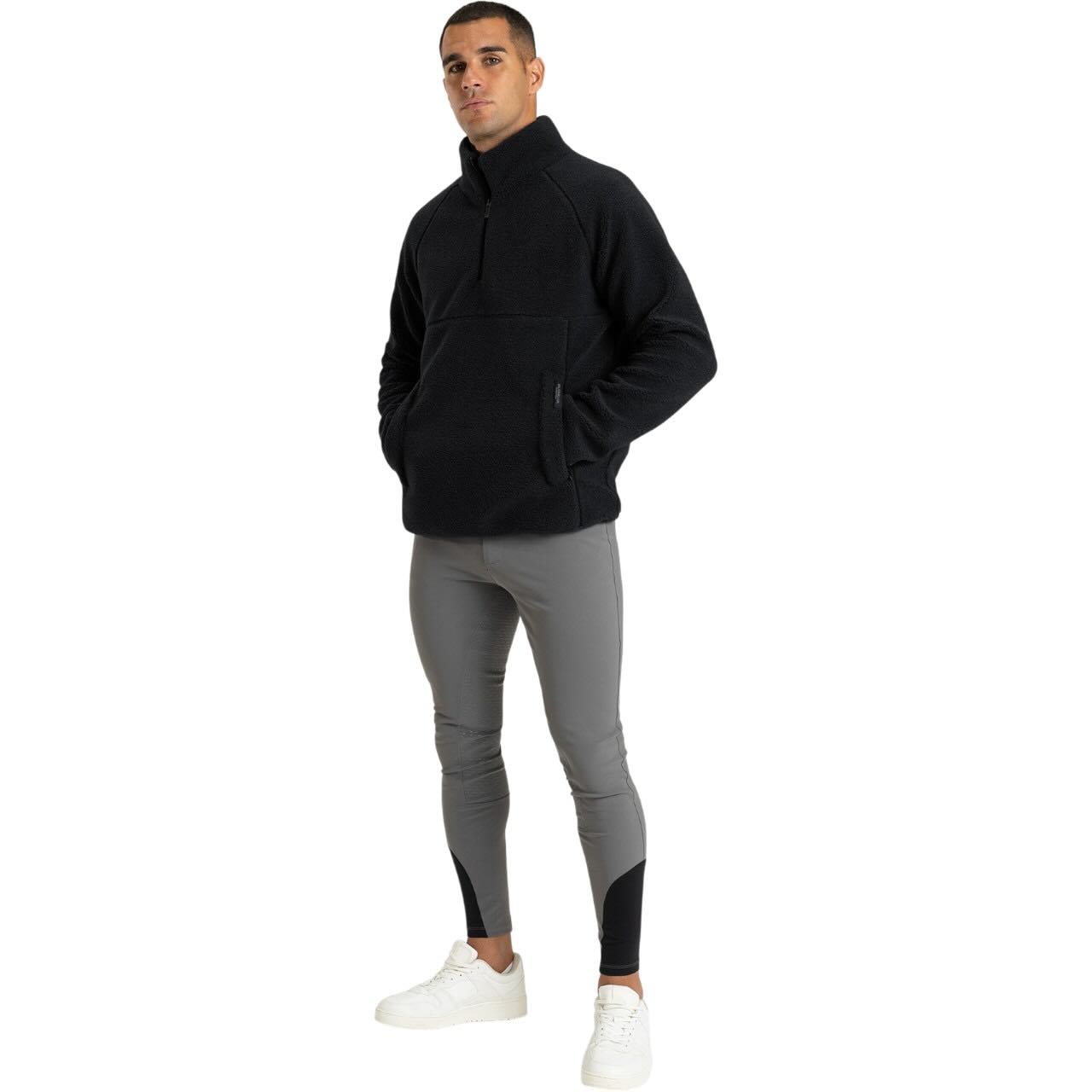 Pullover Unisex Clan Teddy Halfzip Hoodie