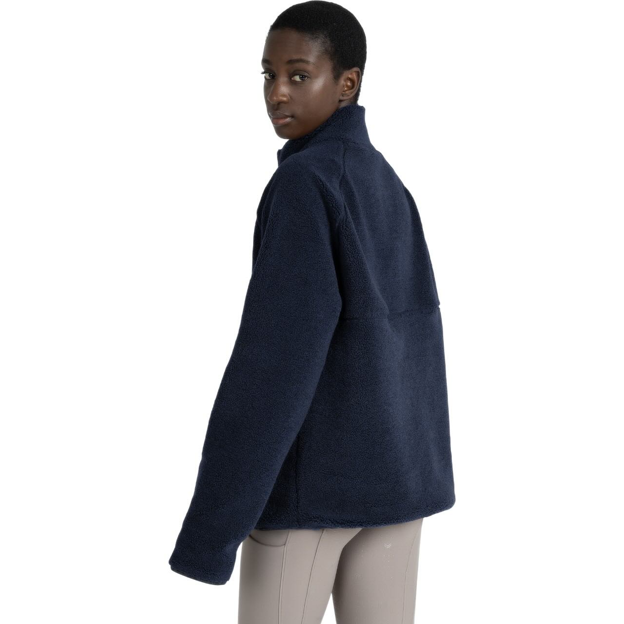 Pullover Unisex Clan Teddy Halfzip Hoodie