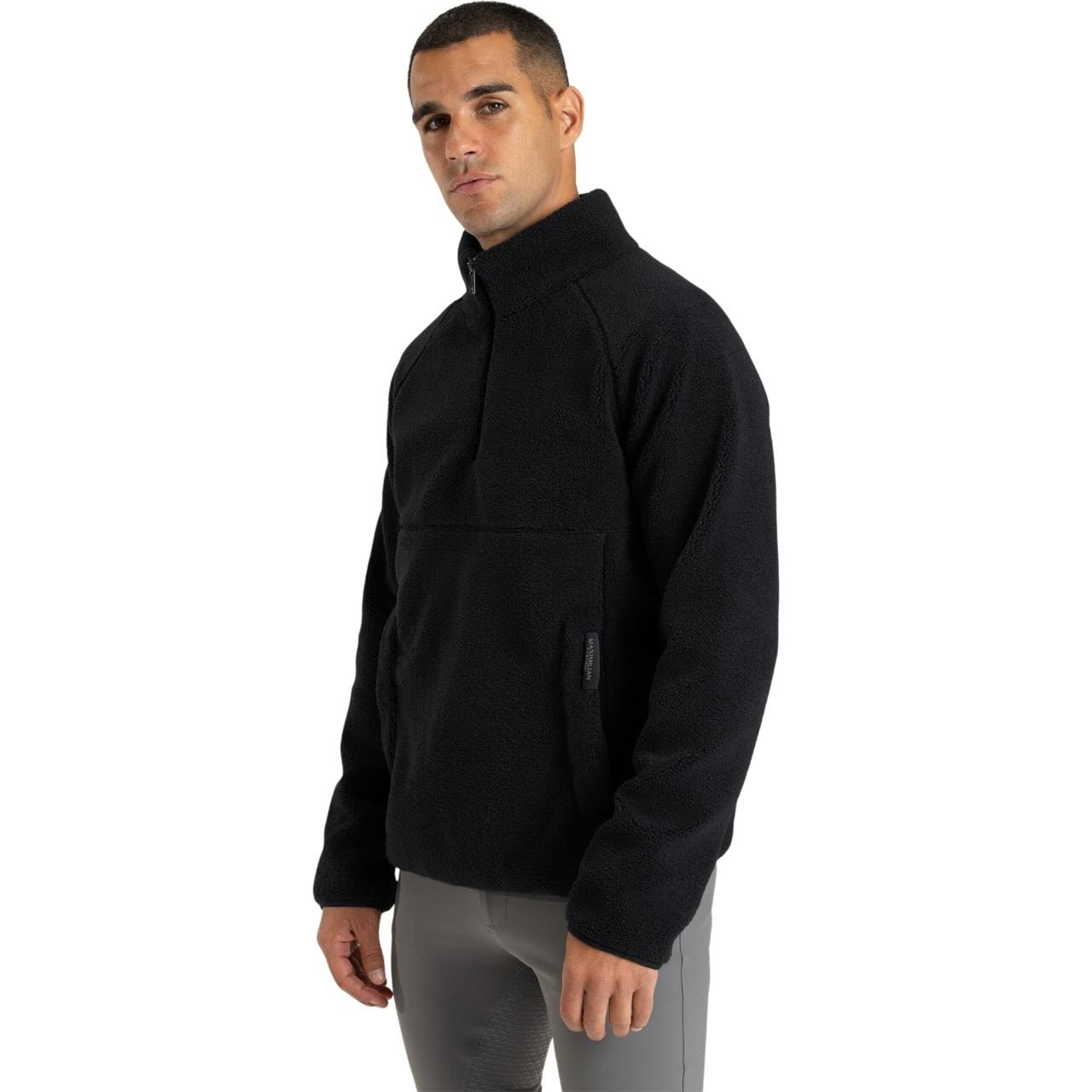 Pullover Unisex Clan Teddy Halfzip Hoodie
