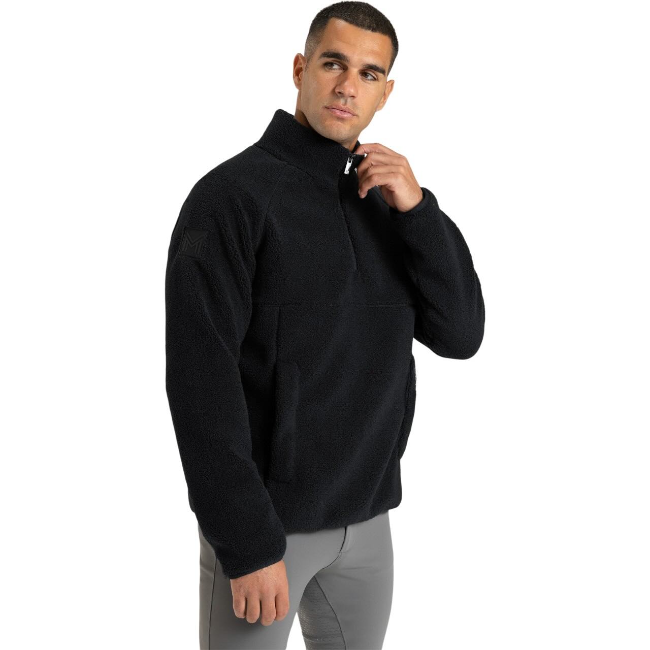 Pullover Unisex Clan Teddy Halfzip Hoodie