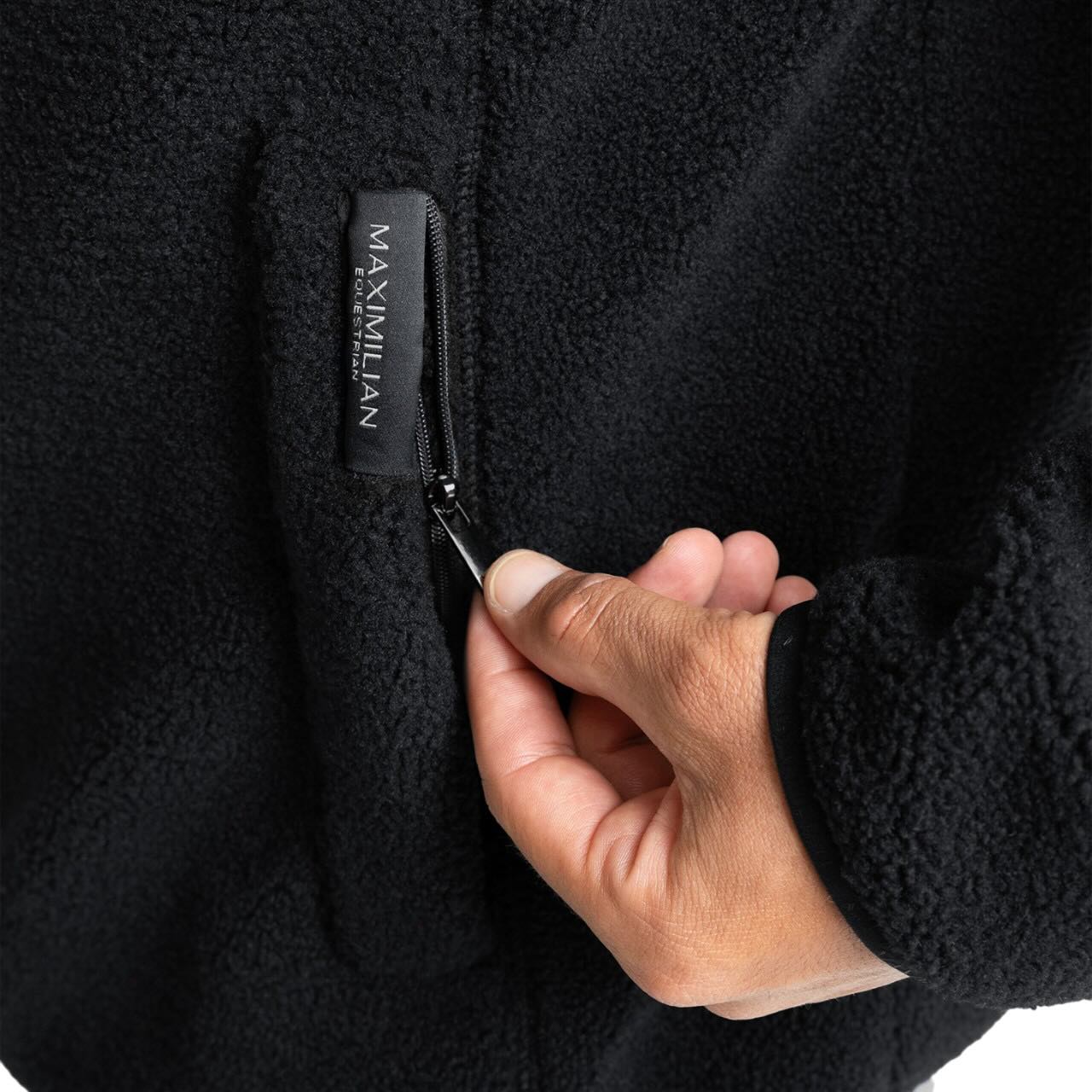 Pullover Unisex Clan Teddy Halfzip Hoodie