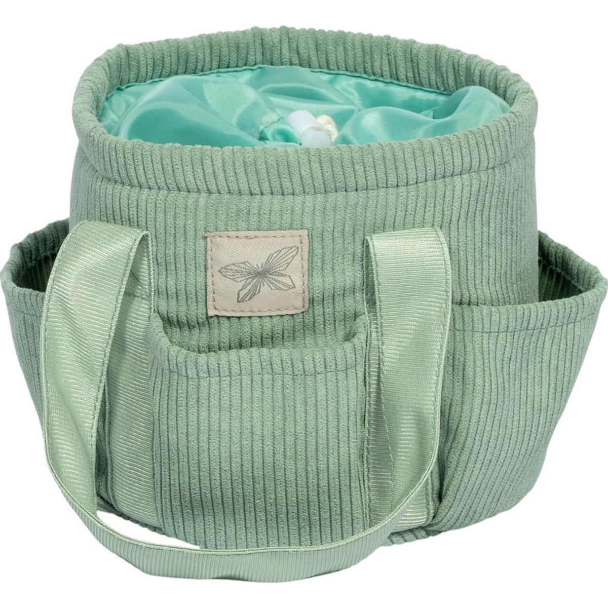 byAstrup Putztasche Corduroy Hobby Horse Tasche, Mintgrün, Produkt allein.