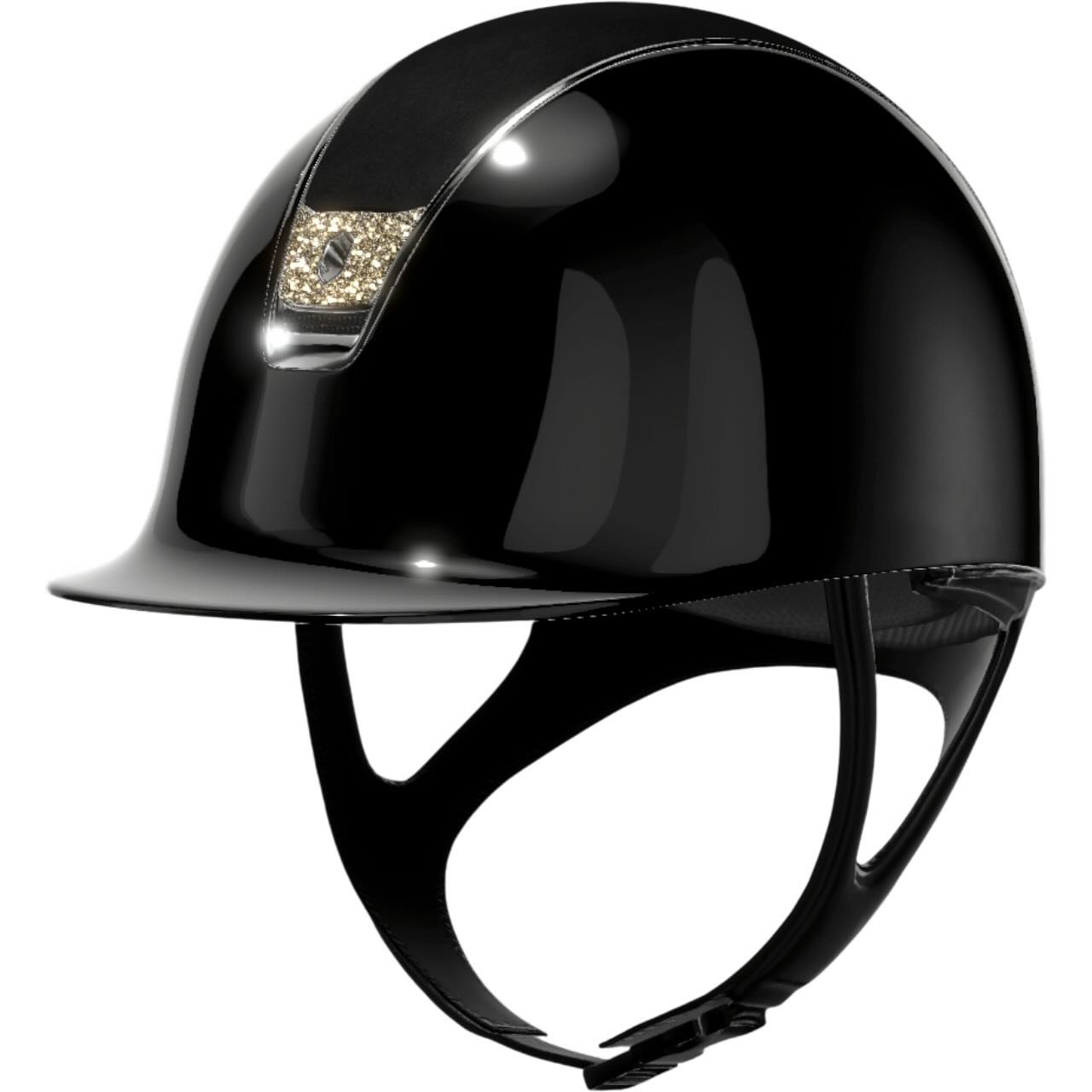 Reithelm 2.0 Black Shadowglossy Top Alcantara Black Trim Chrome Black Blason Crystal Fabric Metallic