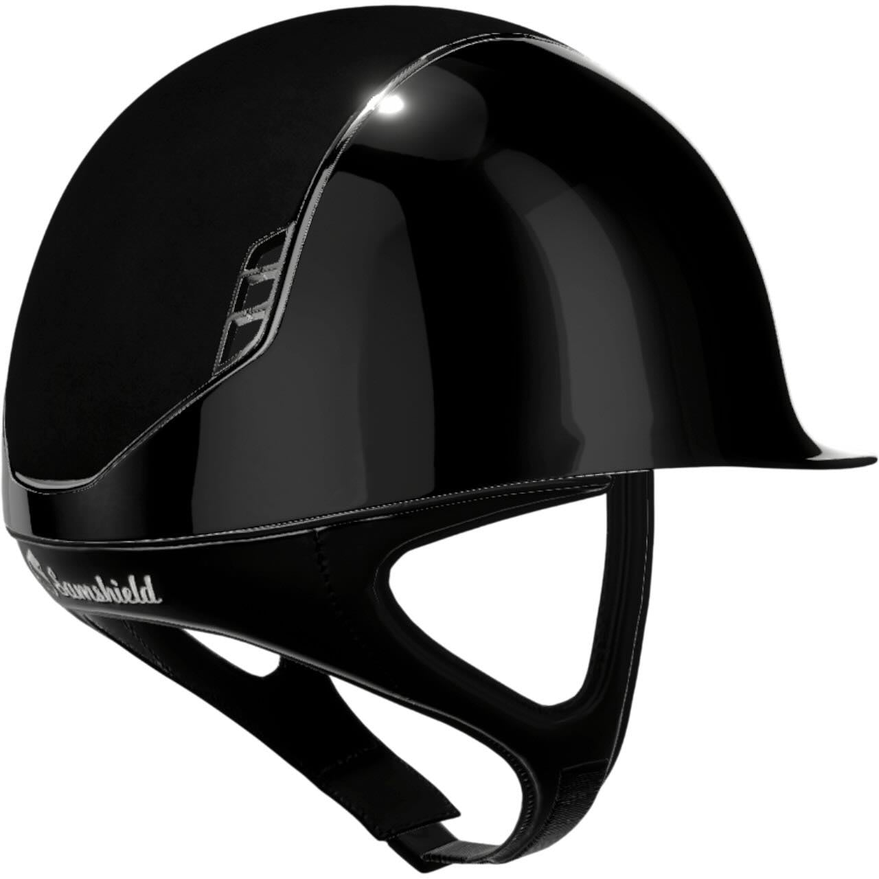 Reithelm 2.0 Black Shadowglossy Top Alcantara Black Trim Chrome Black Blason Crystal Fabric Metallic