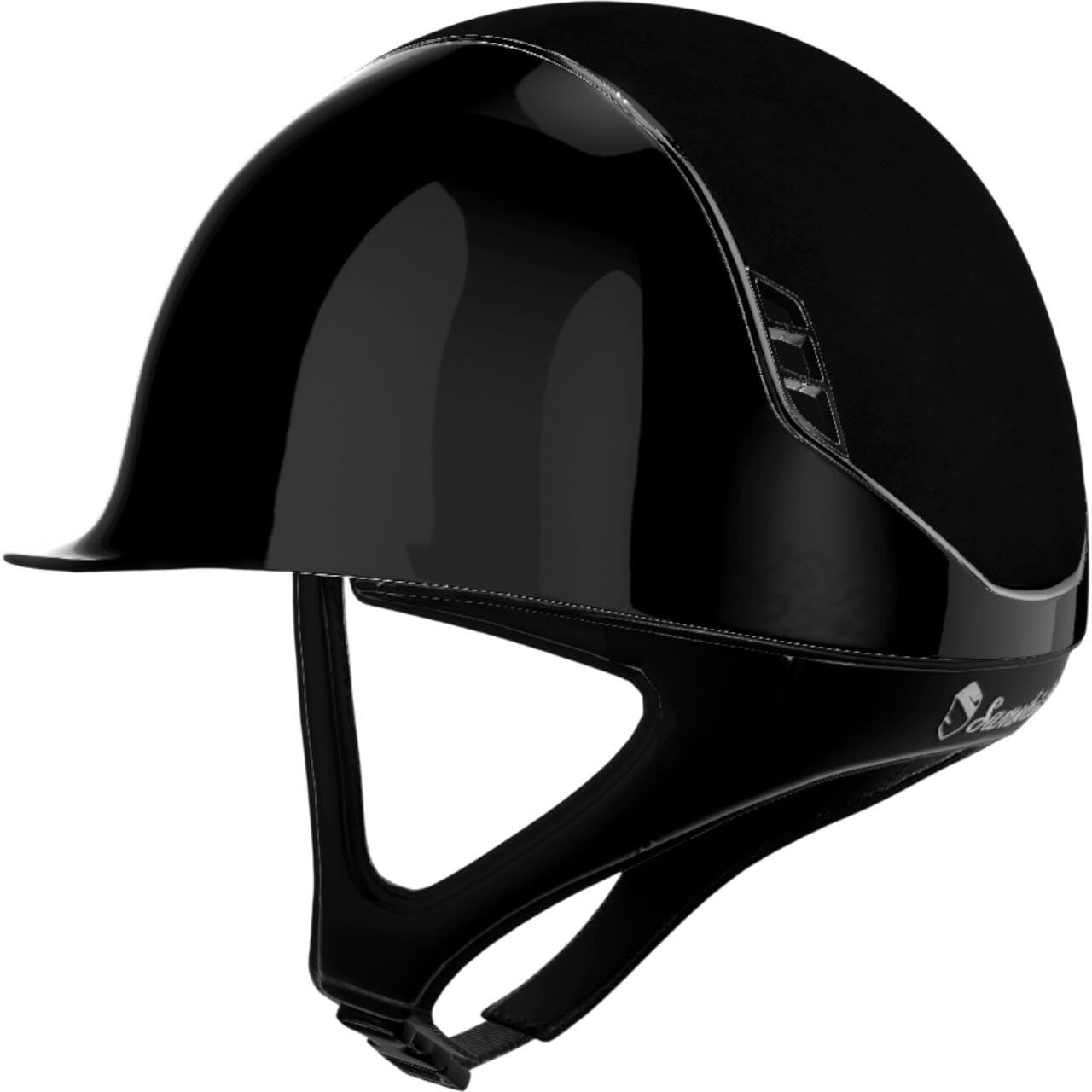 Reithelm 2.0 Black Shadowglossy Top Alcantara Black Trim Chrome Black Blason Crystal Fabric Metallic
