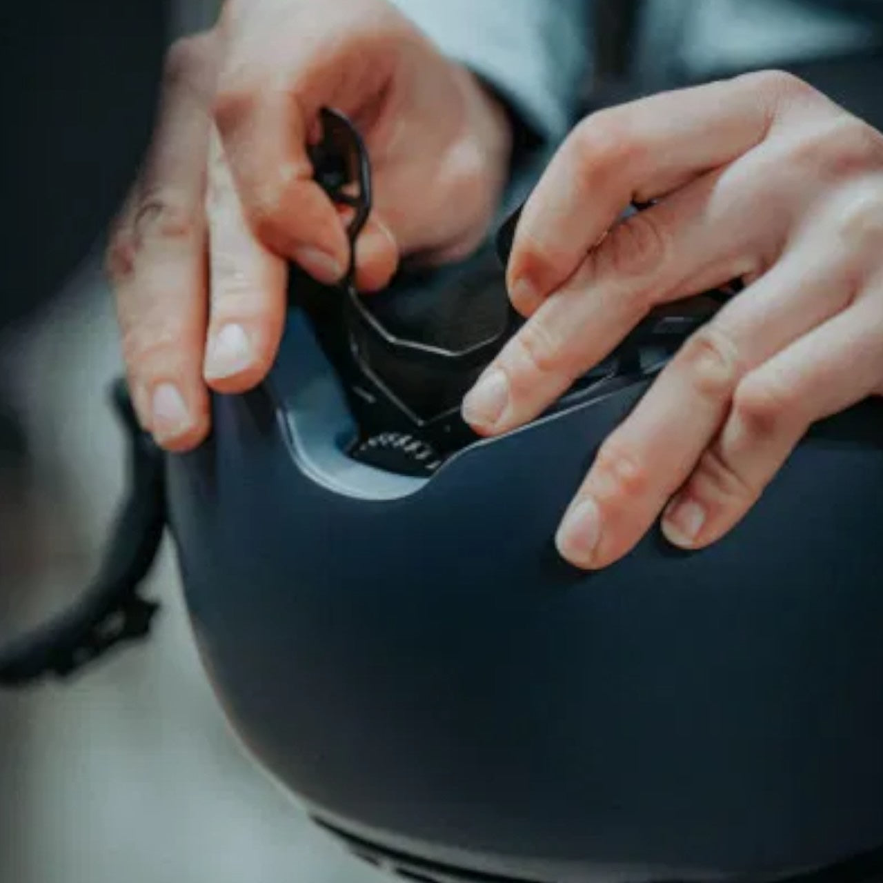 Reithelm Air Luxe Pure Long Visor Helm