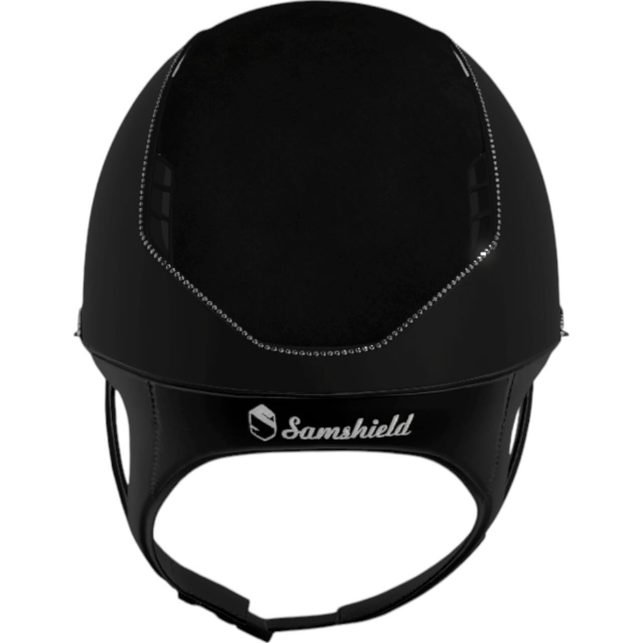 Reithelm Miss Shield 2.0 Shadowmatt Black Alcantara Matt Black Tiara Black Graphite Helm