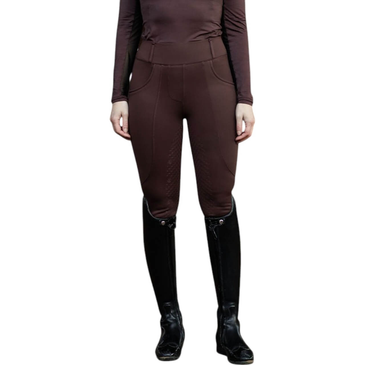 Reithose Damen Full-Grip Compression Supreme Dressur Hose