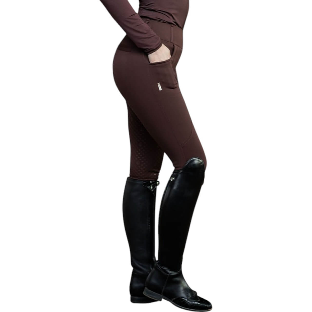 Reithose Damen Full-Grip Compression Supreme Dressur Hose