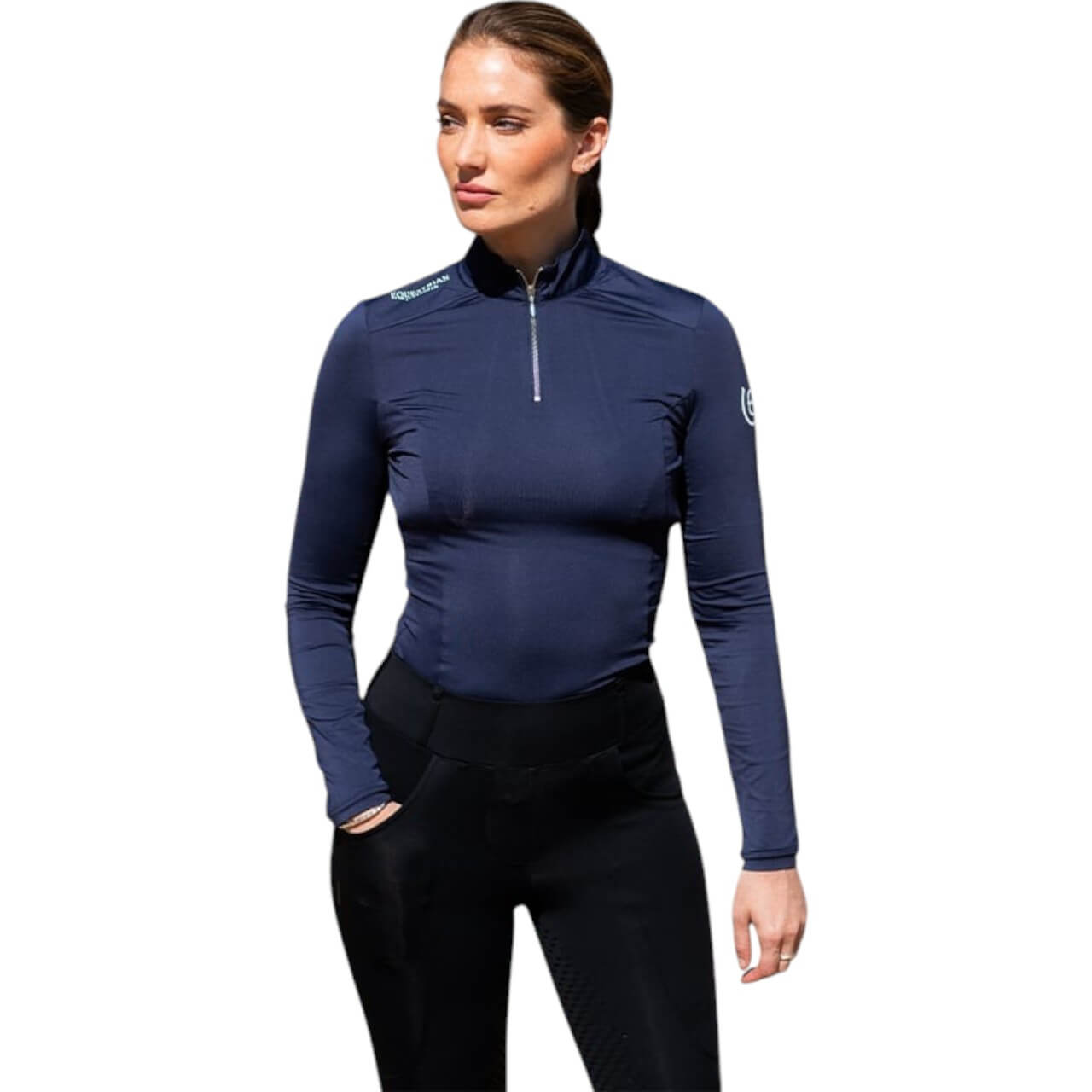 Reithose Damen Full-Grip Compression Supreme Dressur Hose