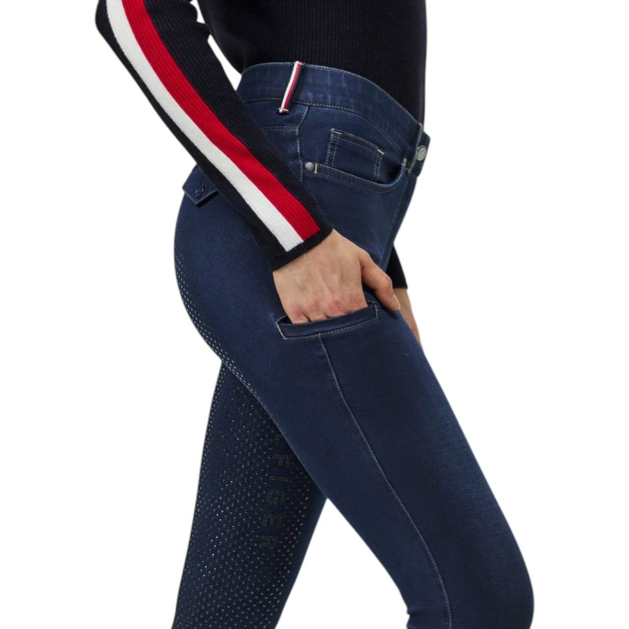 Reithose Damen Full-Grip Hope Denim FS 2026 Damenreithose