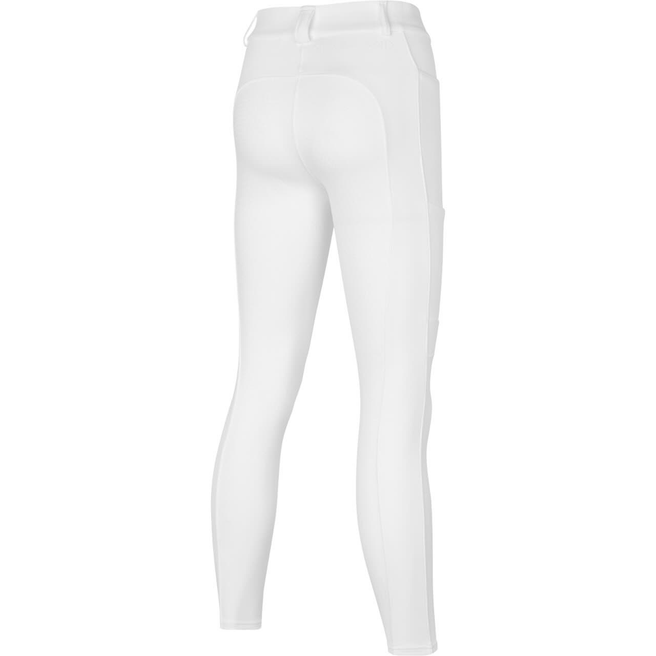 Reithose Damen Full-Grip KLKornelia HW 2025 Hose, Weiß, Produkt allein.