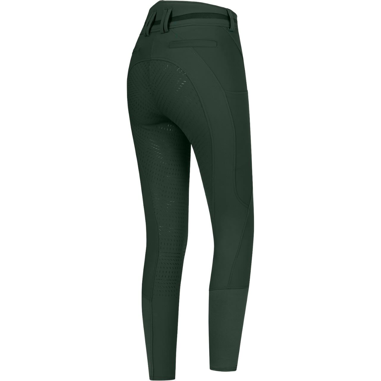 Reithose Damen Full-Grip Maja Glam Curved High Waist Damenreithose Vollbesatz