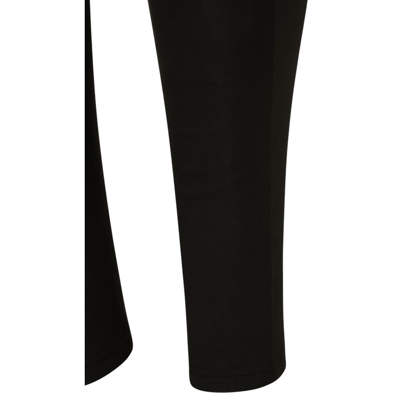 Eskadron Reitleggings Damen Full-Grip Cosy Dynamic 2025 Leggings, Schwarz, Detailaufnahme der Hosenbeine.