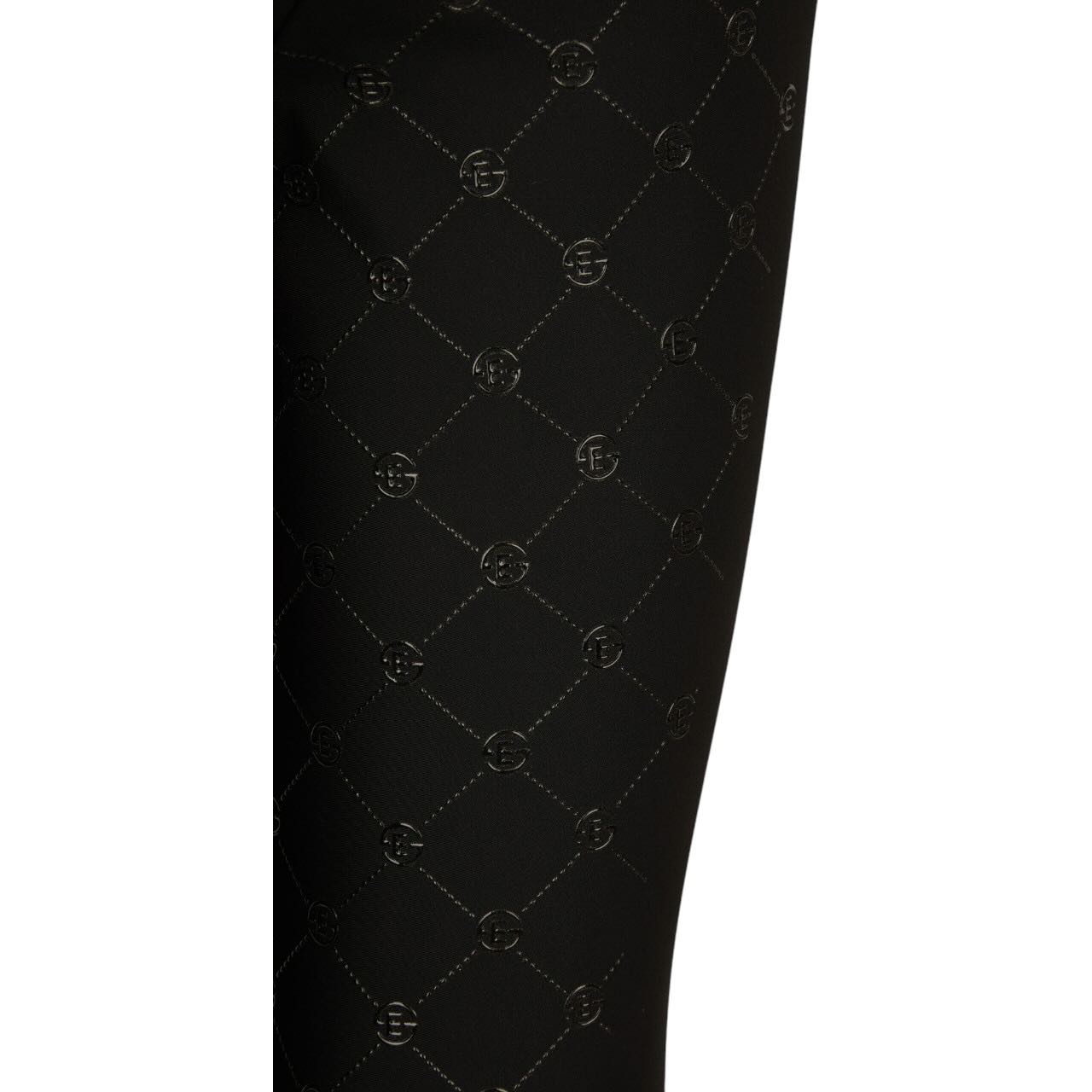 Eskadron Reitleggings Damen Full-Grip Cosy Dynamic 2025 Leggings, Schwarz, Detailaufnahme des Musters.