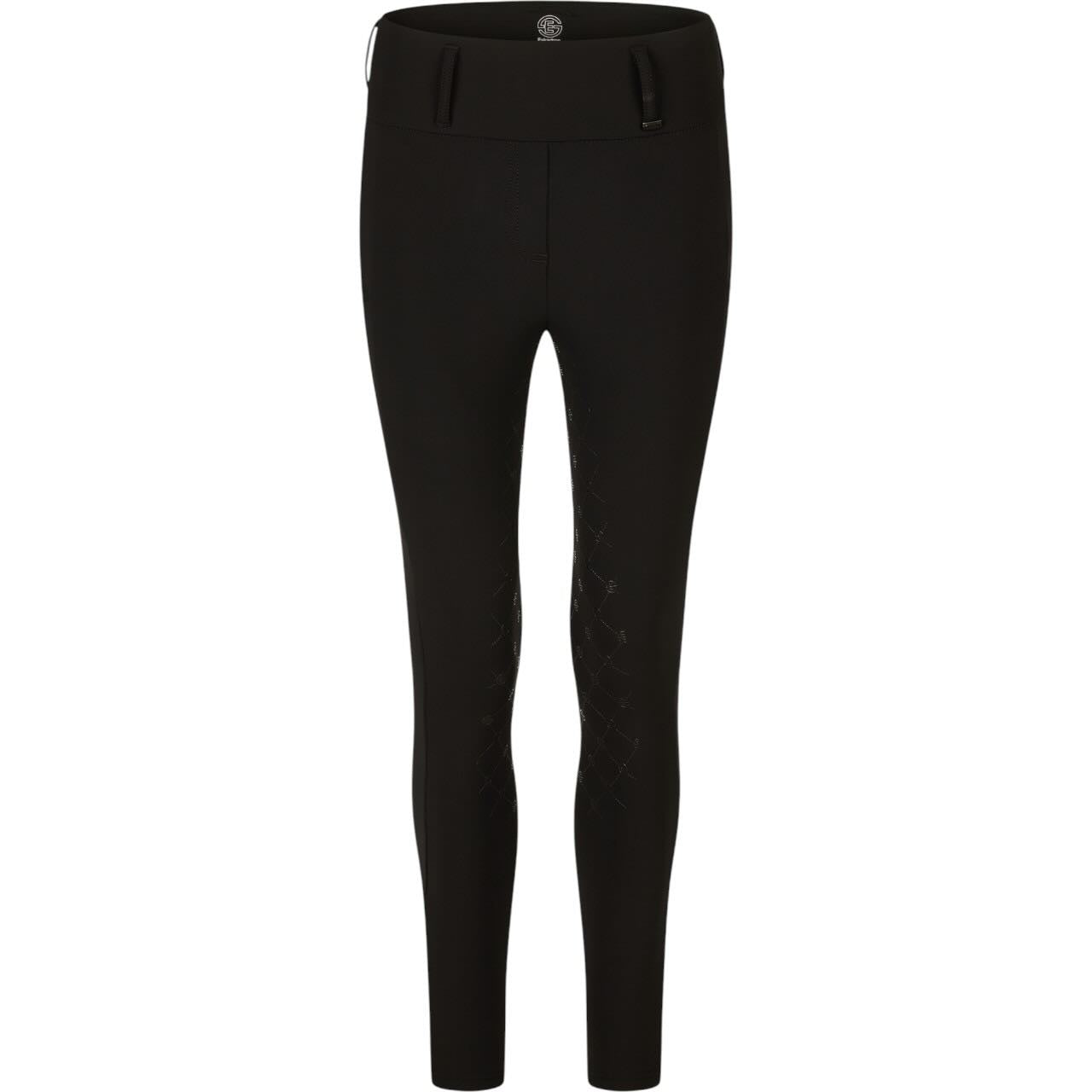 Eskadron Reitleggings Damen Full-Grip Cosy Dynamic 2025 Leggings, Black, Produkt allein auf weißem Hintergrund.