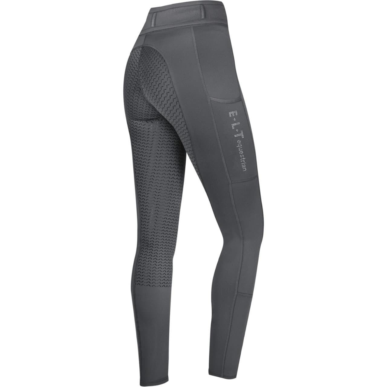 Reitleggings Damen Full-Grip Ella Glam Damenreitleggings