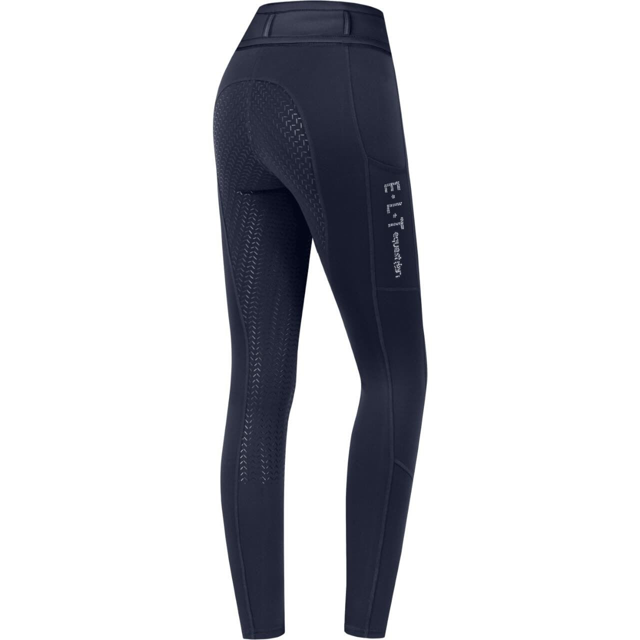 Reitleggings Damen Full-Grip Ella Glam Damenreitleggings