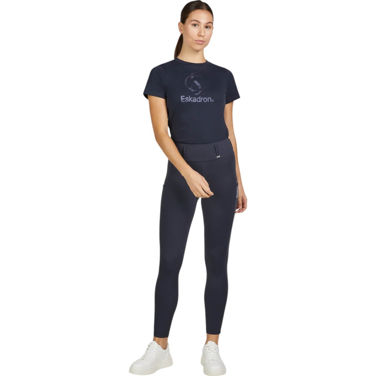 Reitleggings Damen Full-Grip Flex Core Classic Reithose
