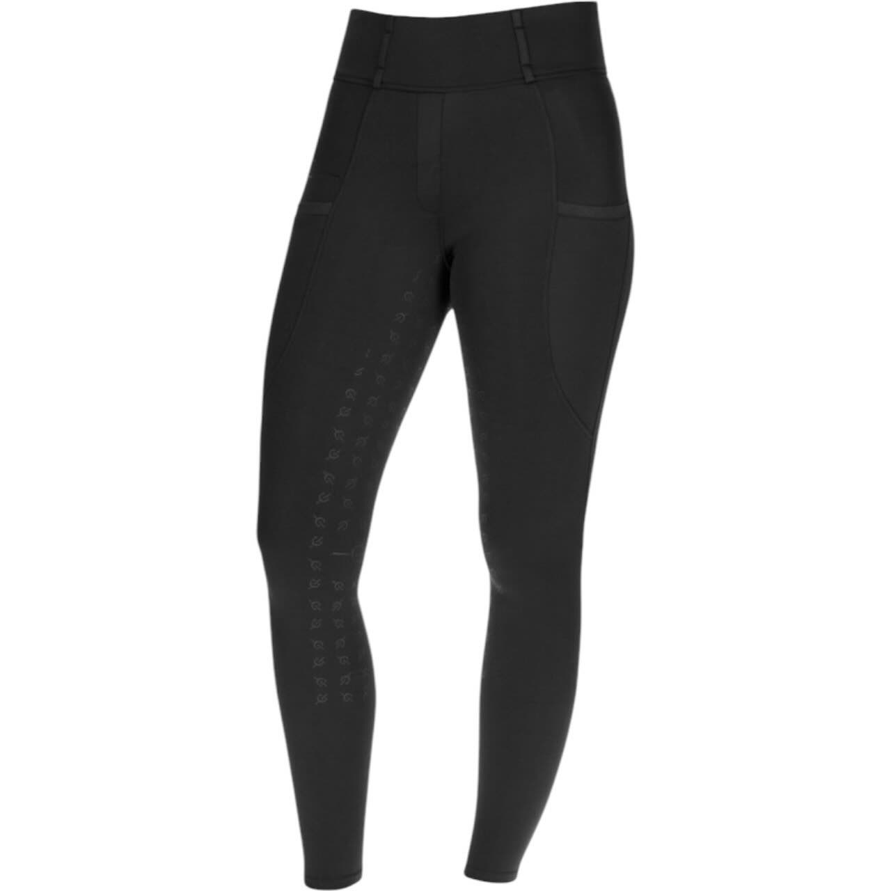 Reitleggings Damen Full-Grip HighWaist Leggings