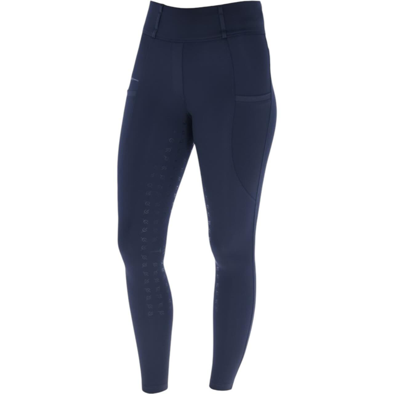 Reitleggings Damen Full-Grip HighWaist Leggings