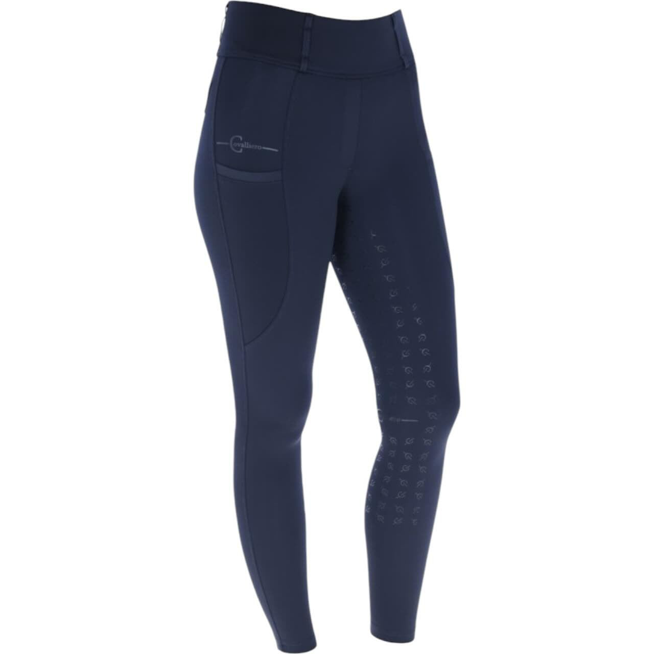 Reitleggings Damen Full-Grip HighWaist Leggings