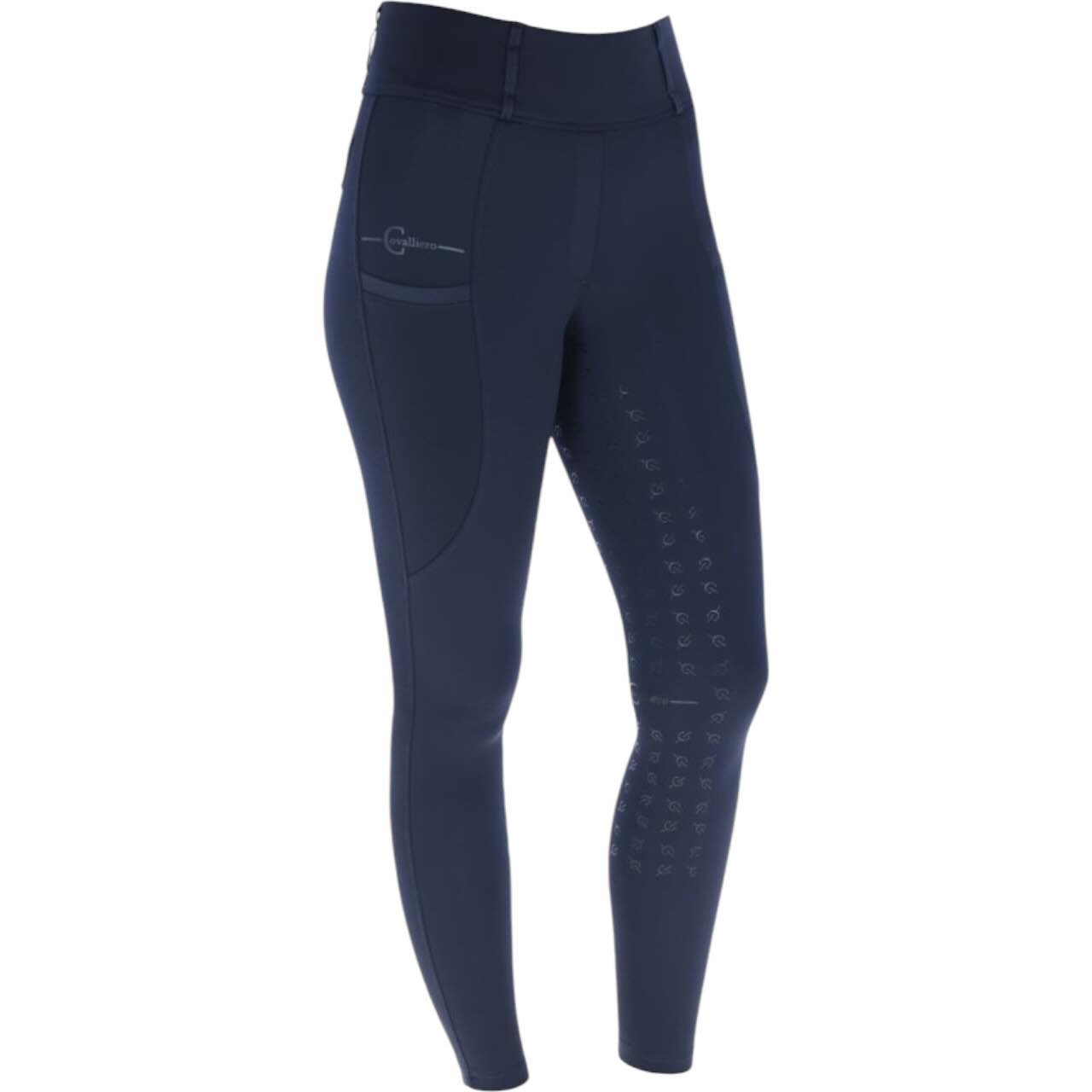 Reitleggings Damen Full-Grip HighWaist Leggings