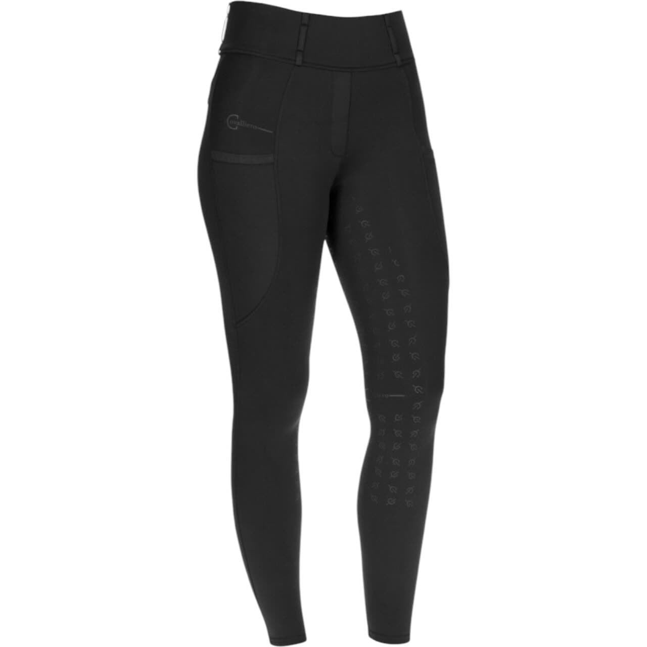 Reitleggings Damen Full-Grip HighWaist Leggings