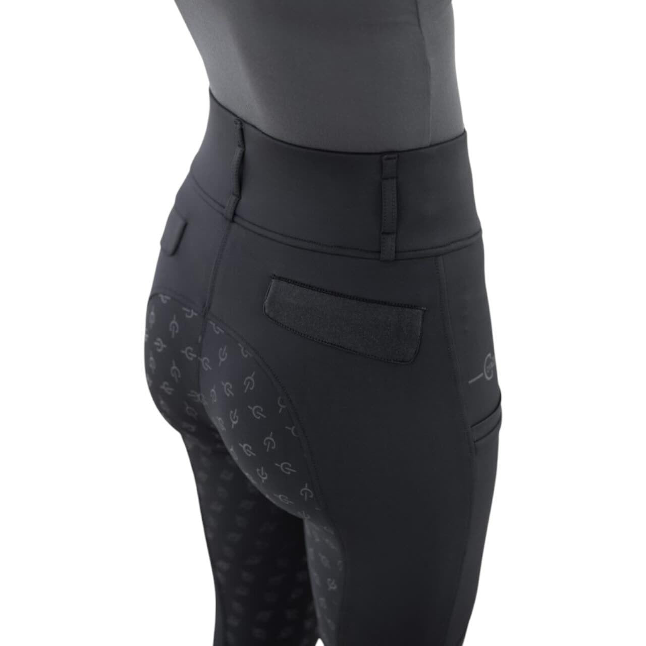 Reitleggings Damen Full-Grip HighWaist Leggings